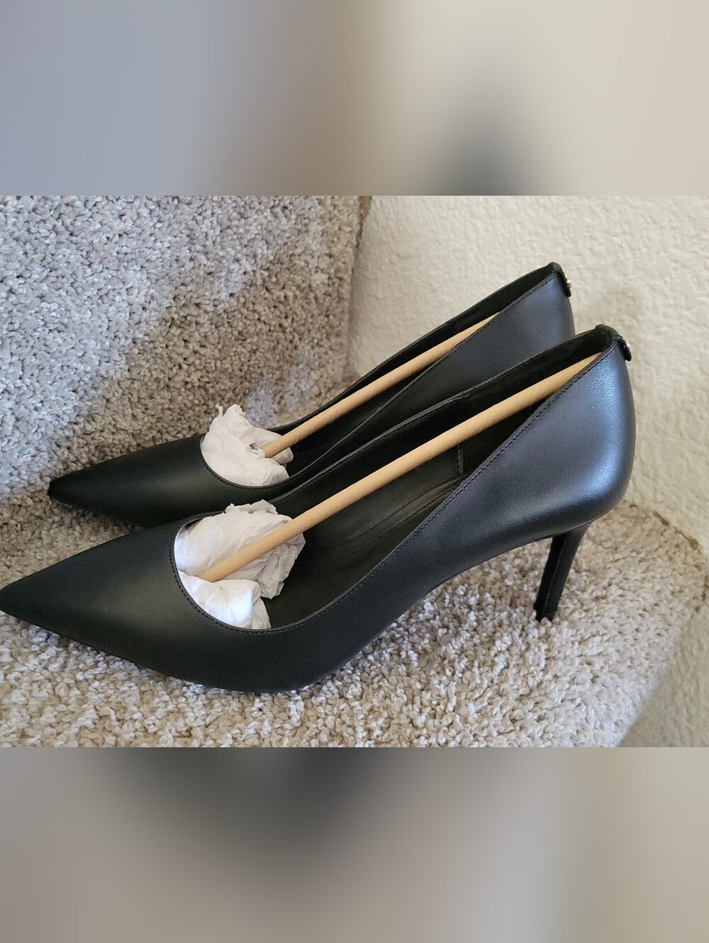 Michael Kors Black Alina Flex Pumps Size 8 - Picture 5 of 16